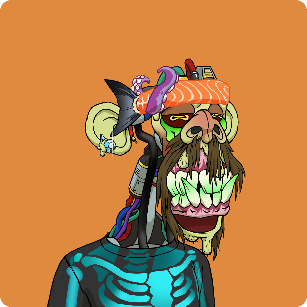 Yuga Labs - Mutant Ape Yacht Club - NFT # 6760