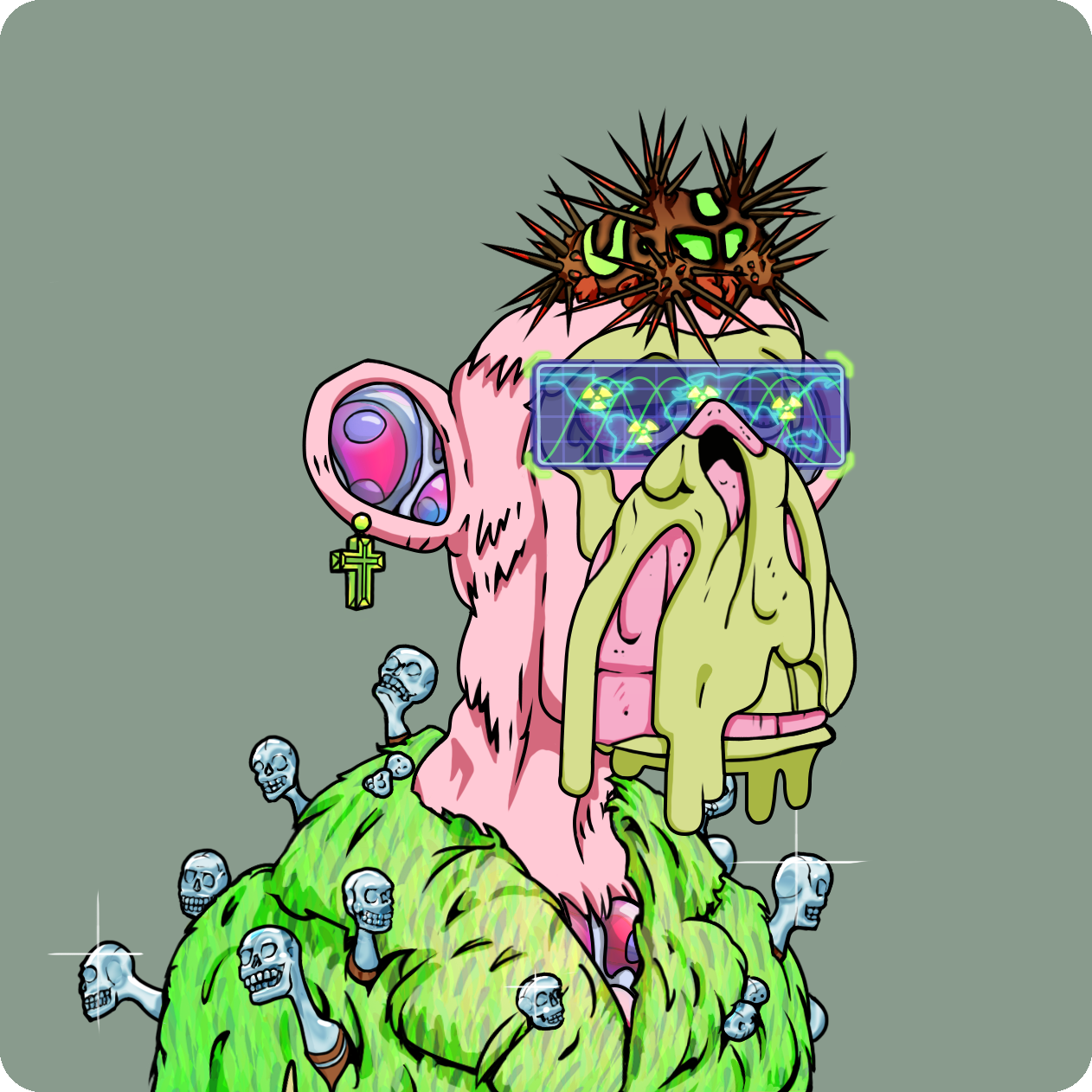 Yuga Labs - Mutant Ape Yacht Club - NFT # 5374