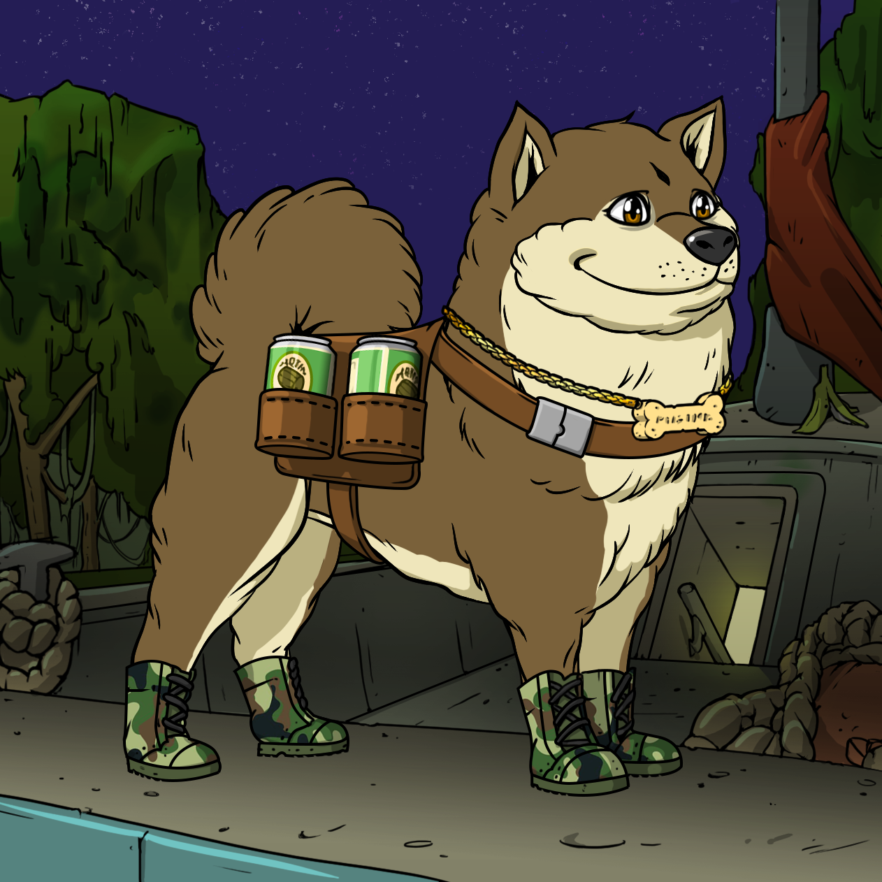 Yuga Labs - Bored Ape Kennel Club - NFT # 1381