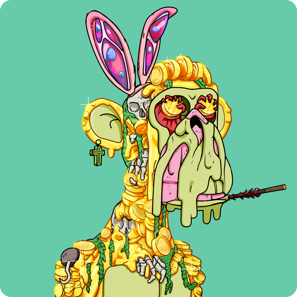 Yuga Labs - Mutant Ape Yacht Club - NFT # 1253