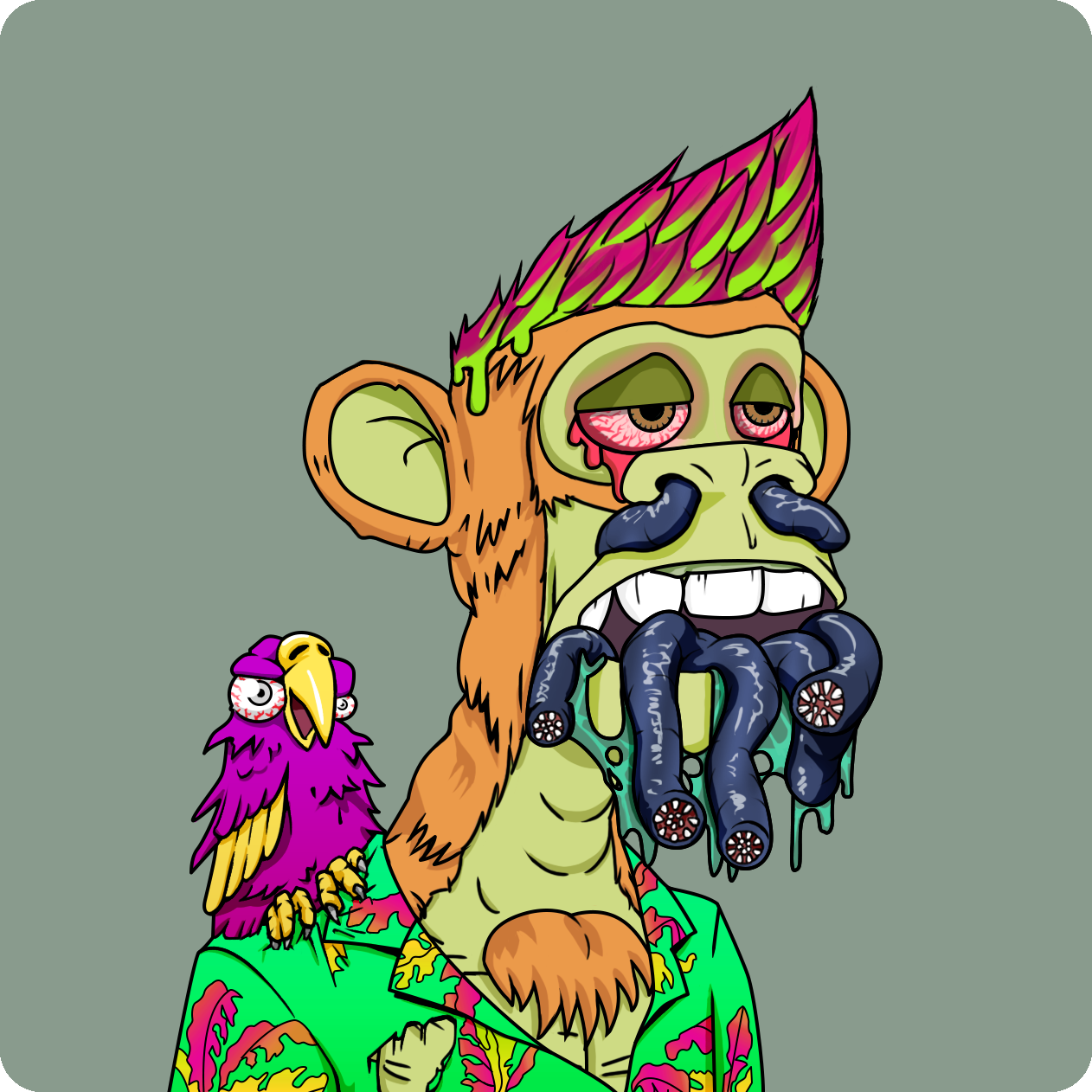 Yuga Labs - Mutant Ape Yacht Club - NFT # 8574