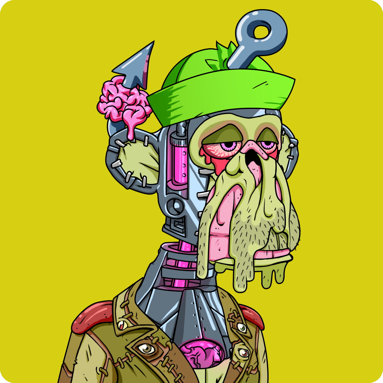 Yuga Labs - Mutant Ape Yacht Club - NFT # 1858