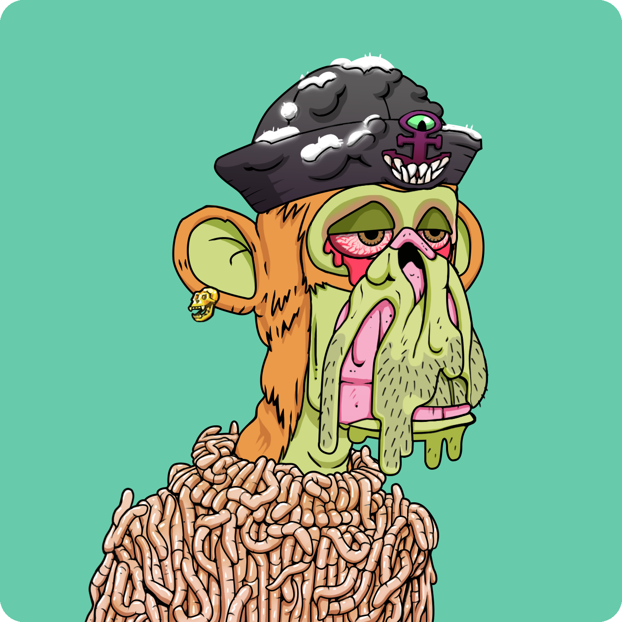 Yuga Labs - Mutant Ape Yacht Club - NFT # 3729