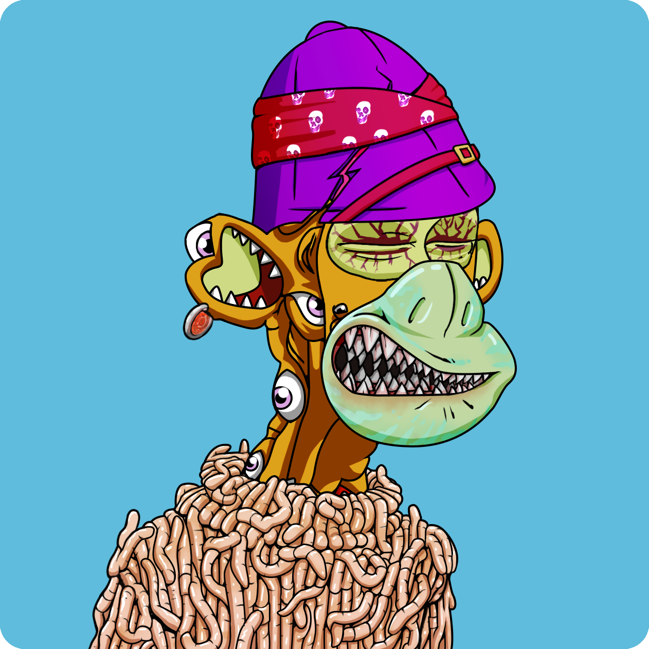 Yuga Labs - Mutant Ape Yacht Club - NFT # 22968