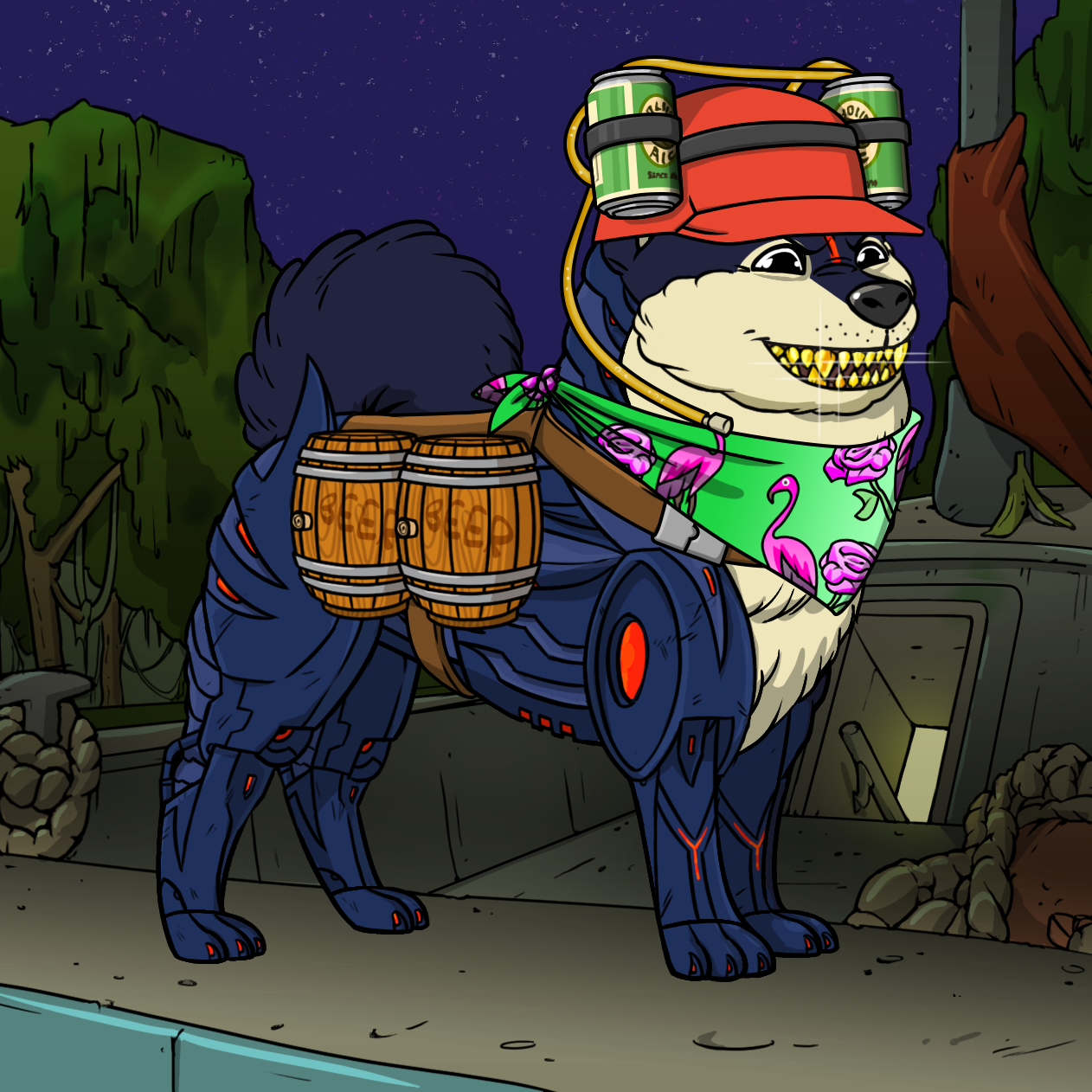 Yuga Labs - Bored Ape Kennel Club - NFT # 8524