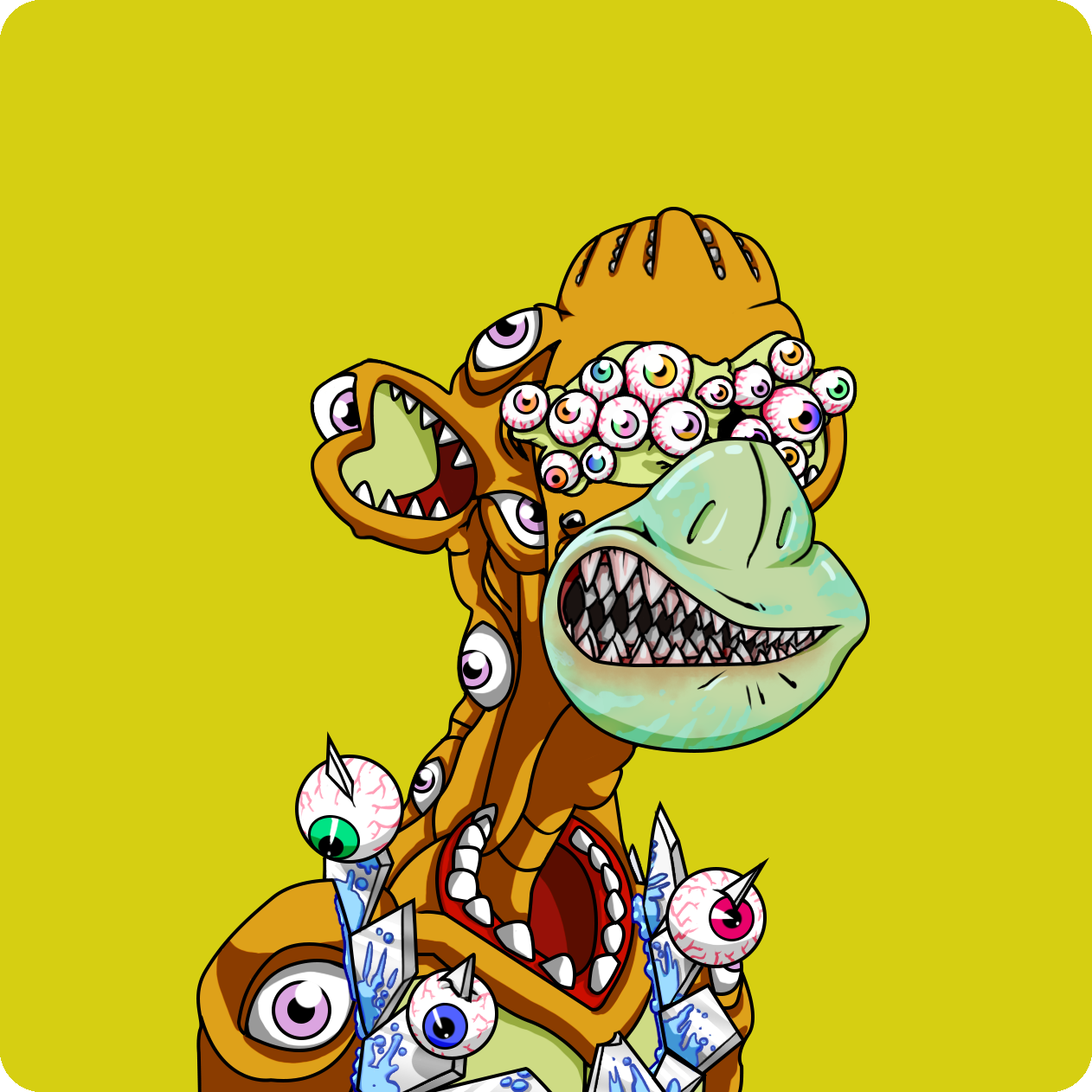 Yuga Labs - Mutant Ape Yacht Club - NFT # 27844