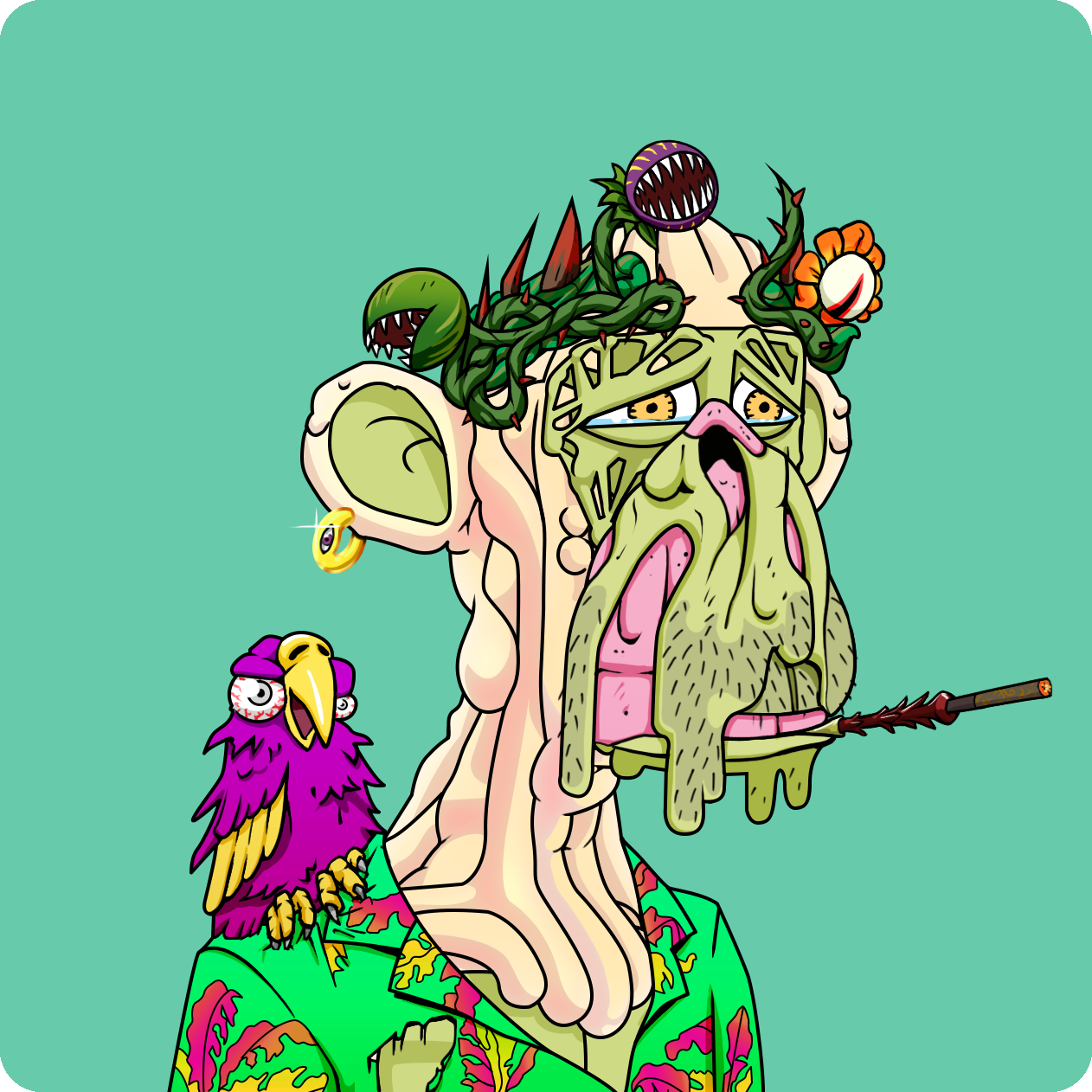 Yuga Labs - Mutant Ape Yacht Club - NFT # 1123