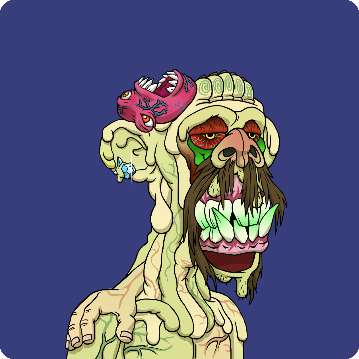 Yuga Labs - Mutant Ape Yacht Club - NFT # 3211