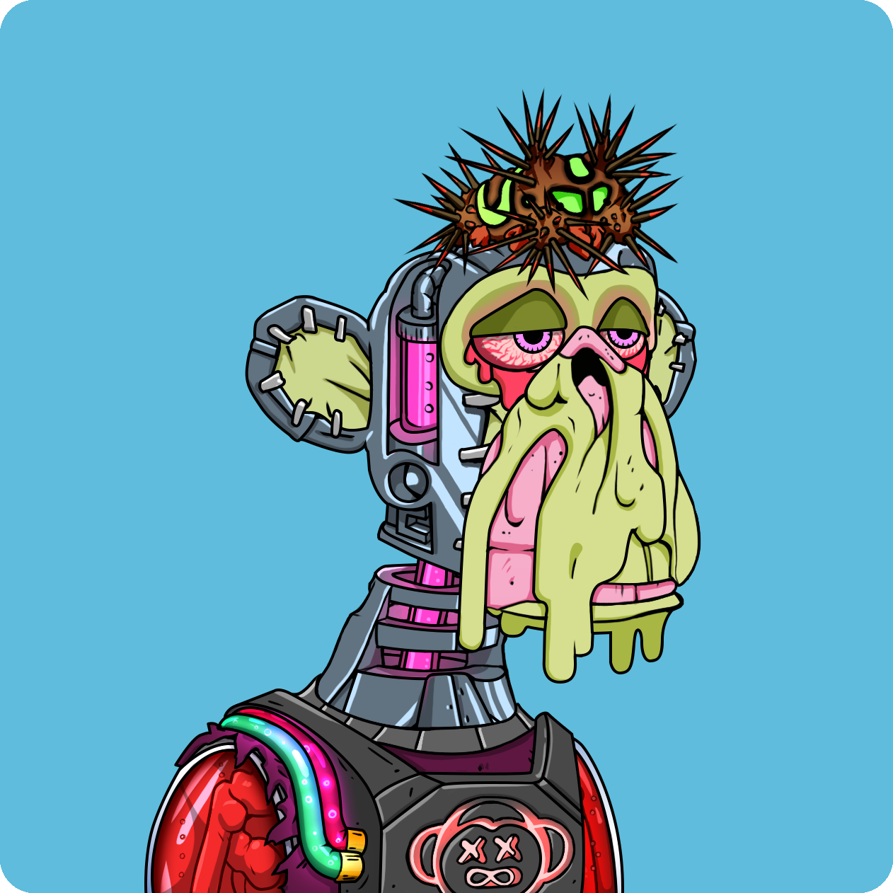 Yuga Labs - Mutant Ape Yacht Club - NFT # 9102