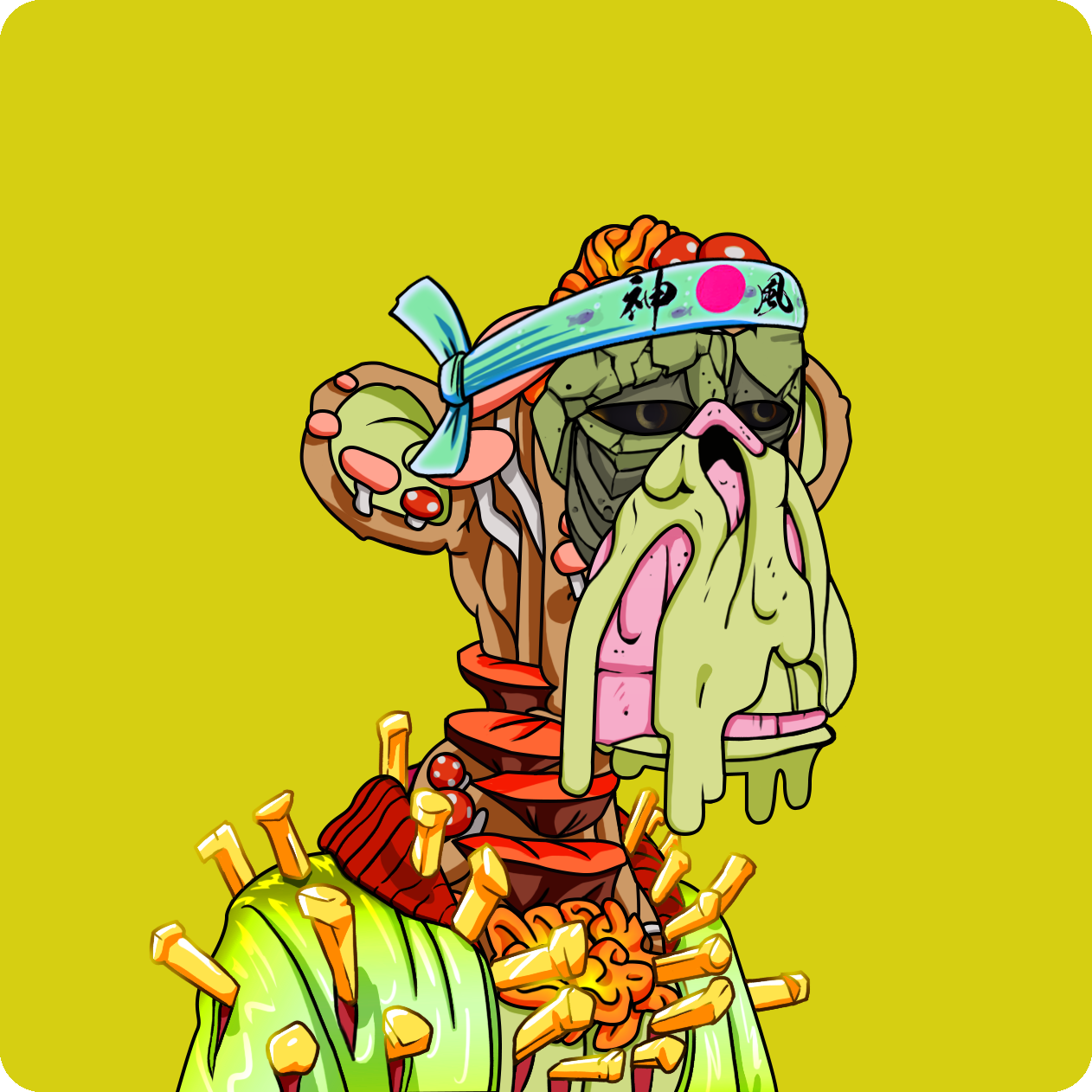 Yuga Labs - Mutant Ape Yacht Club - NFT # 22458