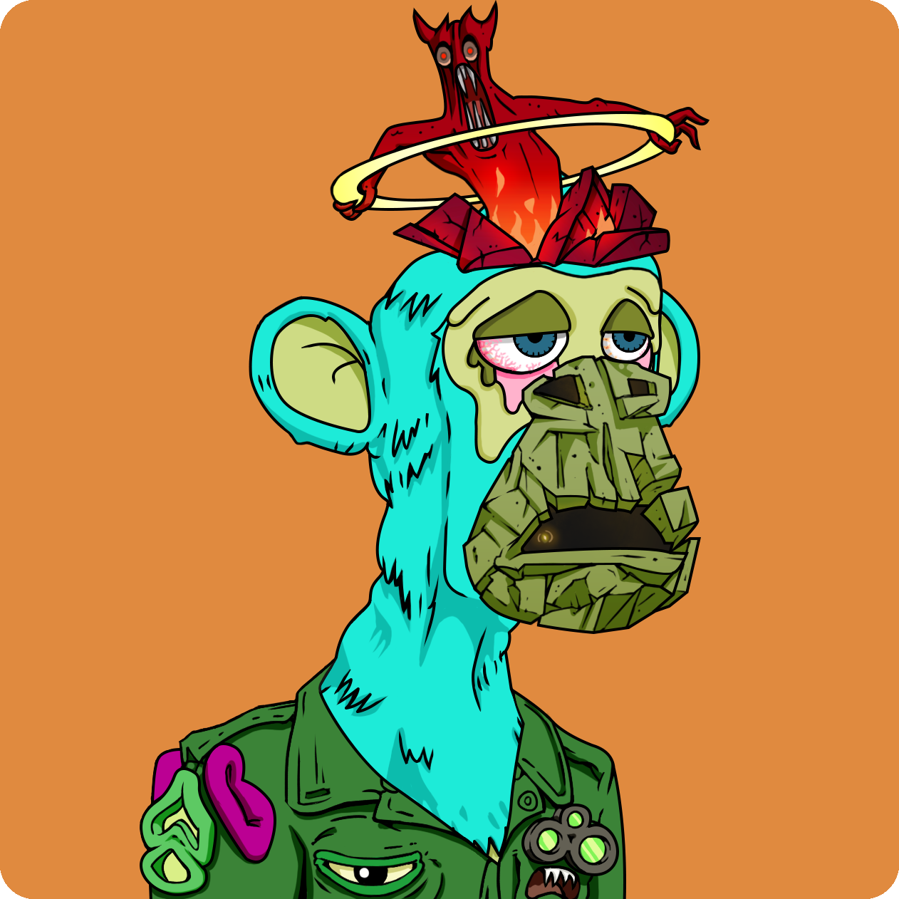 Yuga Labs - Mutant Ape Yacht Club - NFT # 2208