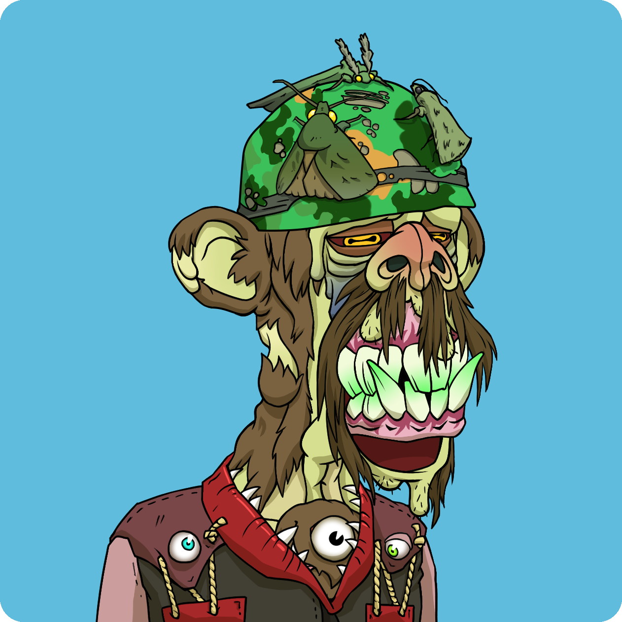 Yuga Labs - Mutant Ape Yacht Club - NFT # 4102