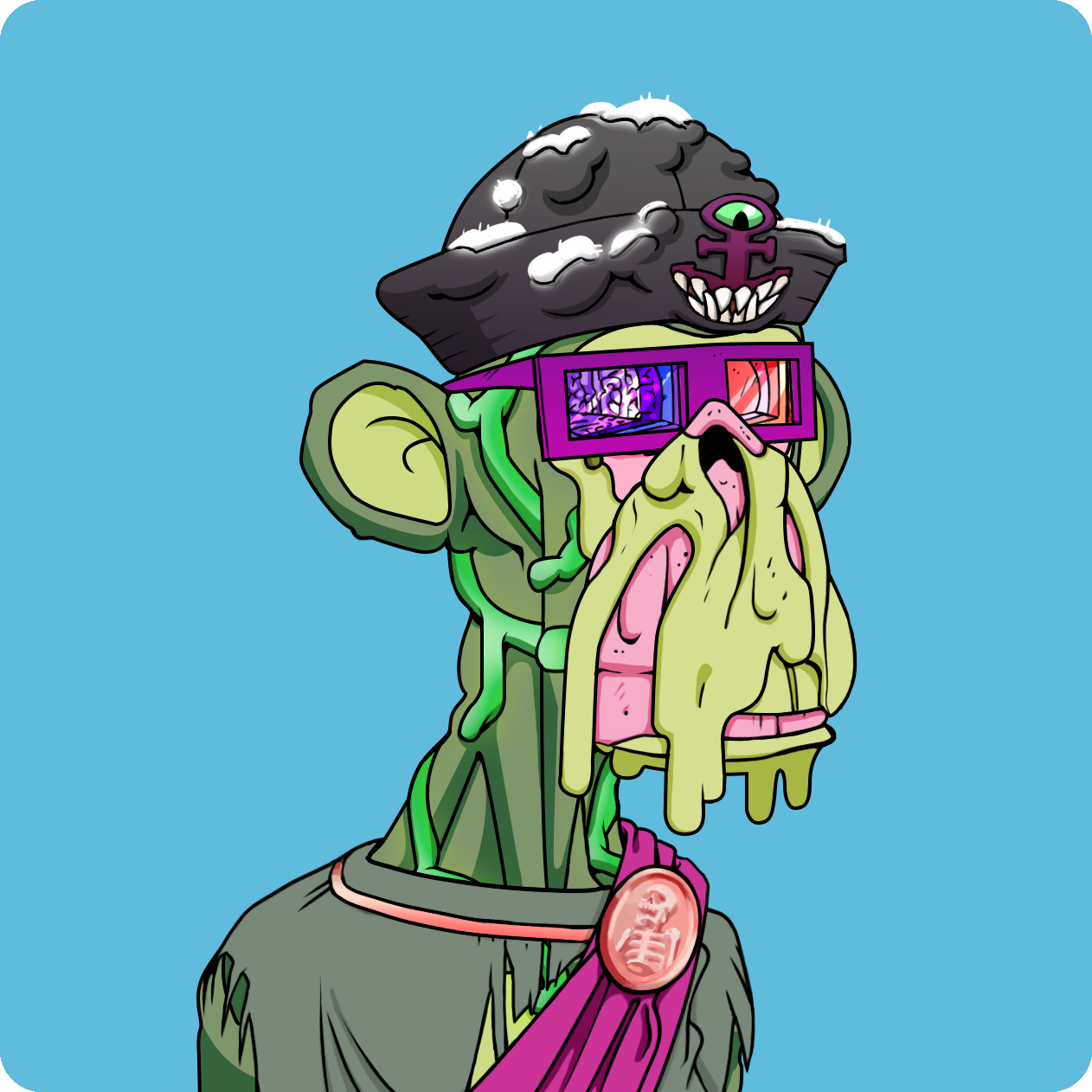 Yuga Labs - Mutant Ape Yacht Club - NFT # 9375