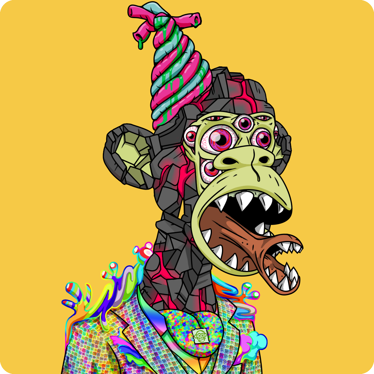 Yuga Labs - Mutant Ape Yacht Club - NFT # 10480