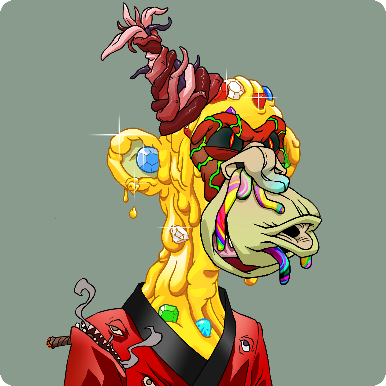 Yuga Labs - Mutant Ape Yacht Club - NFT # 19961