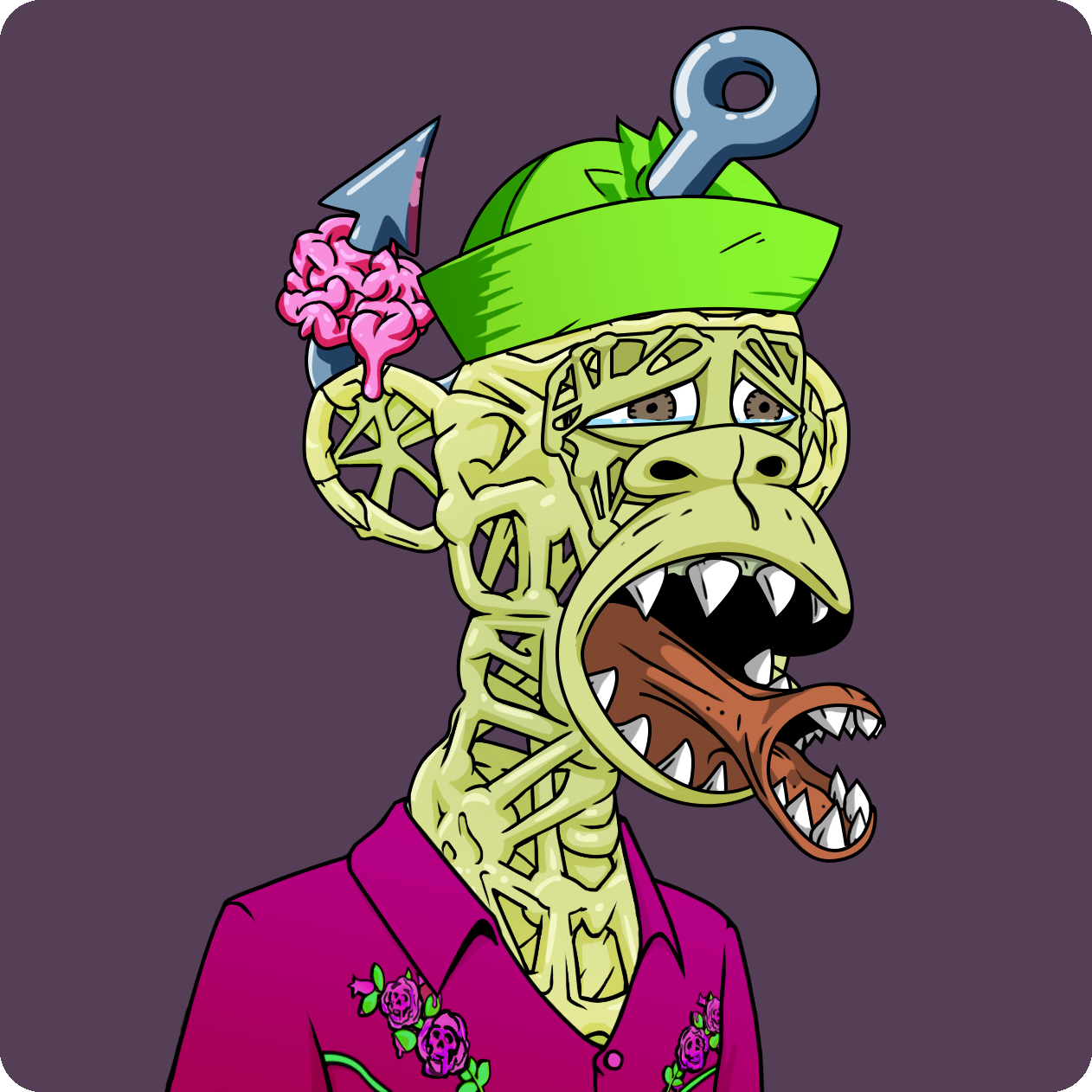 Yuga Labs - Mutant Ape Yacht Club - NFT # 55