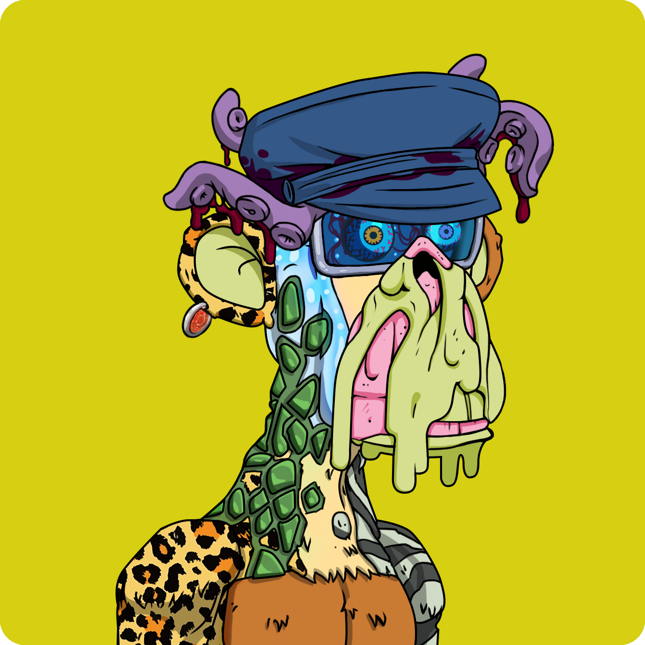 Yuga Labs - Mutant Ape Yacht Club - NFT # 4848