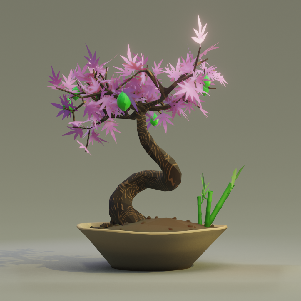 ZENFT Garden Society - Bonsai - Bonsai #8886 - NFT # 8886