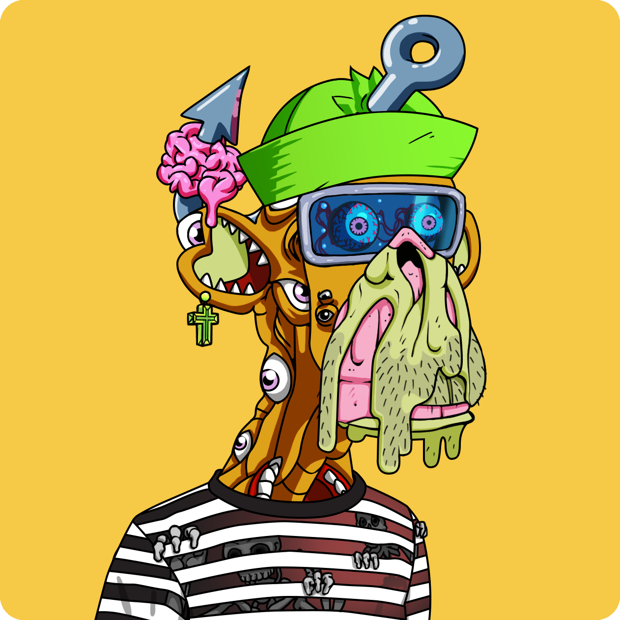 Yuga Labs - Mutant Ape Yacht Club - NFT # 1119