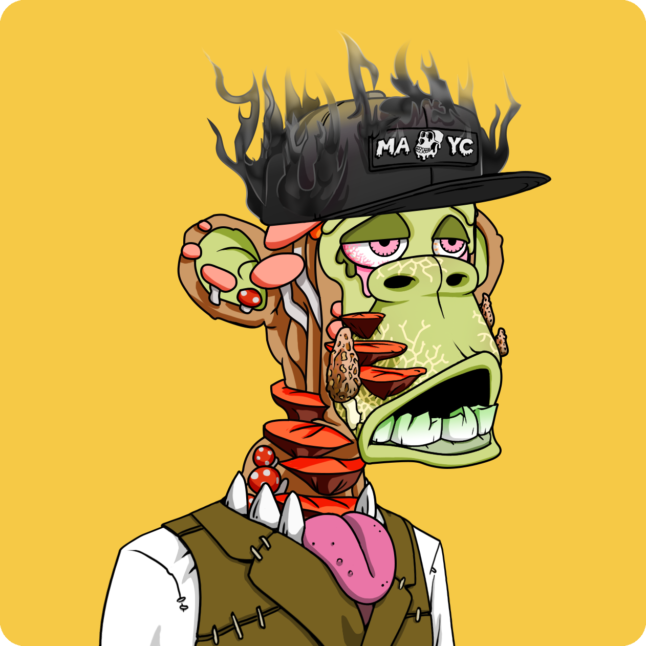 Yuga Labs - Mutant Ape Yacht Club - NFT # 19066