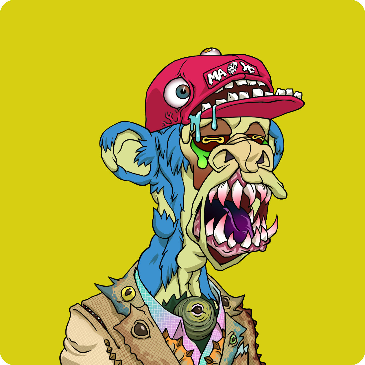 Yuga Labs - Mutant Ape Yacht Club - NFT # 24811