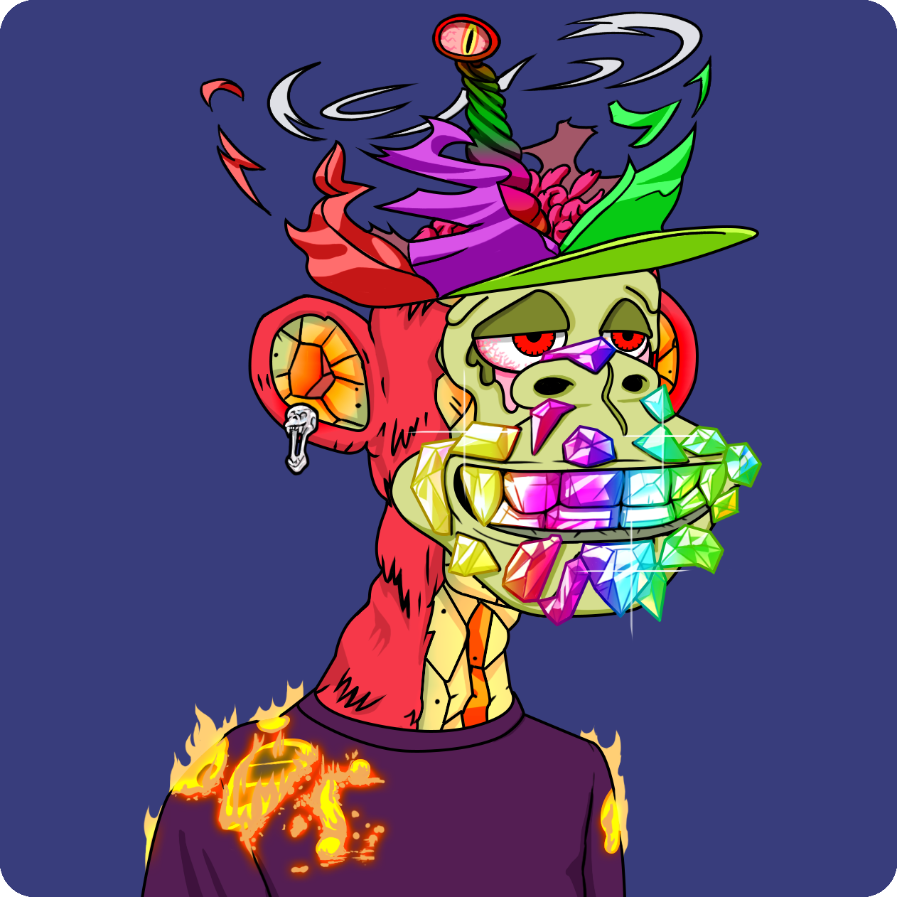 Yuga Labs - Mutant Ape Yacht Club - NFT # 23166