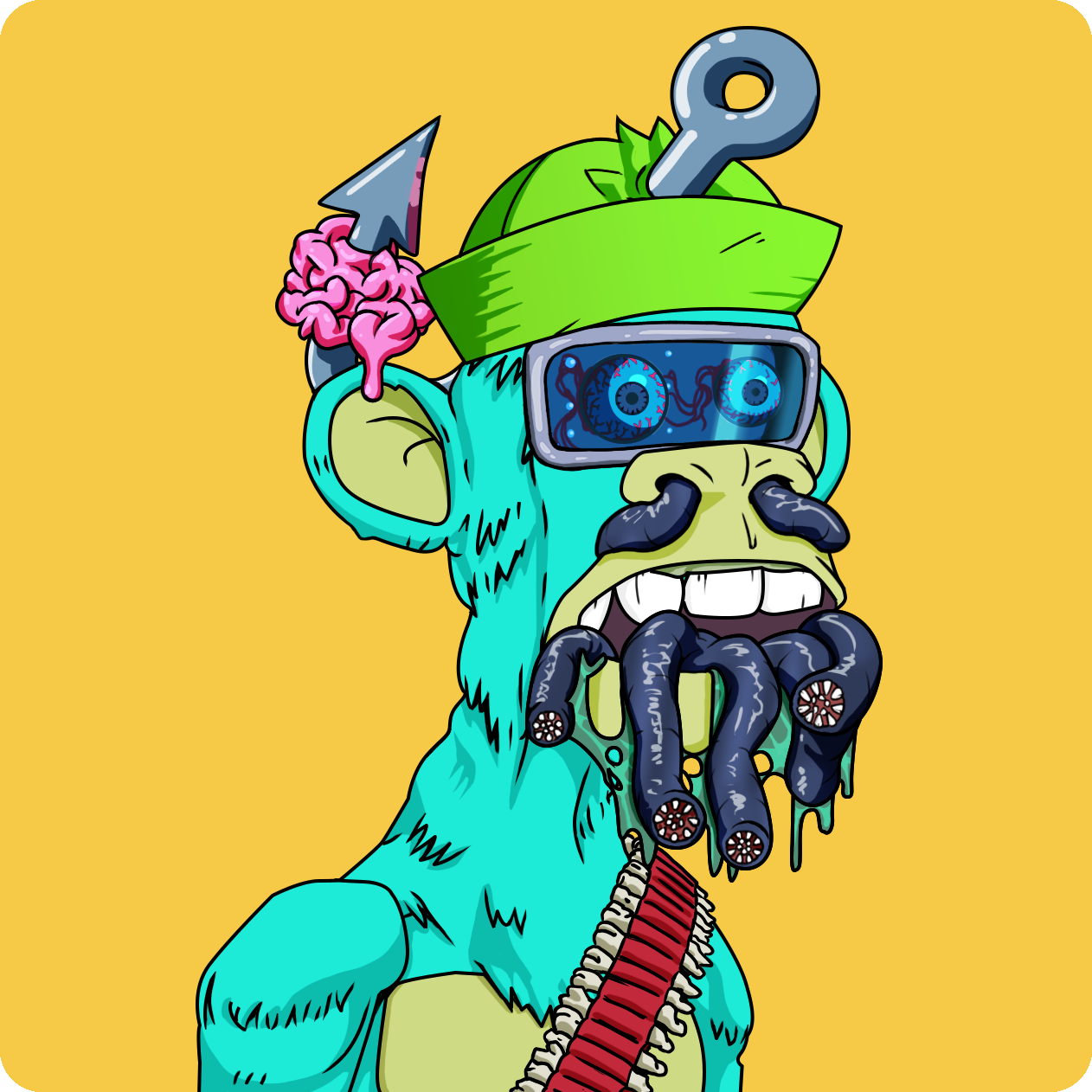 Yuga Labs - Mutant Ape Yacht Club - NFT # 11016