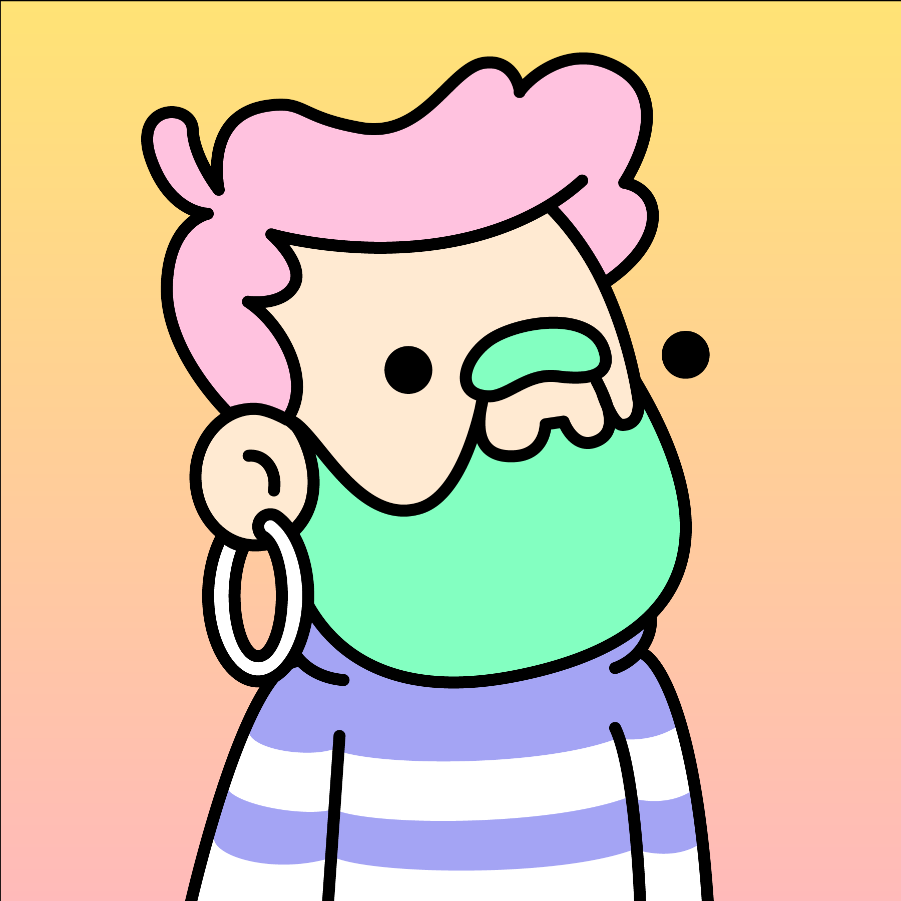 The Doodles Founders - Doodles - Doodle #1021 - NFT # 1021