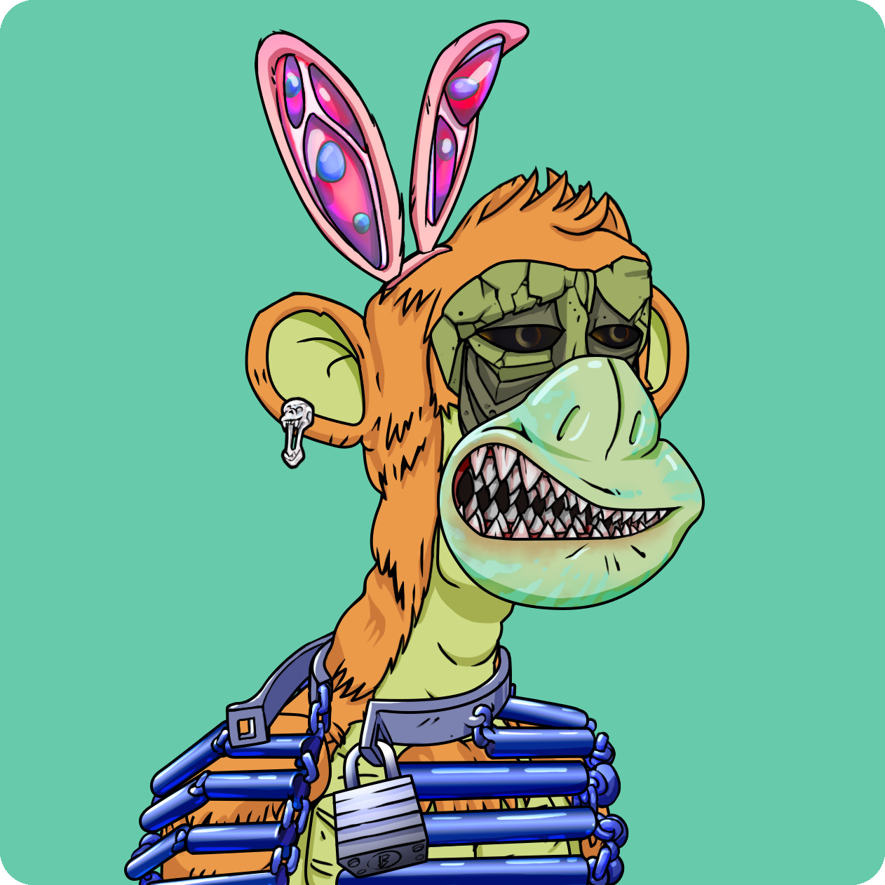 Yuga Labs - Mutant Ape Yacht Club - NFT # 3306