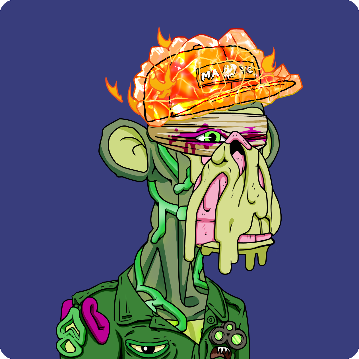 Yuga Labs - Mutant Ape Yacht Club - NFT # 14120