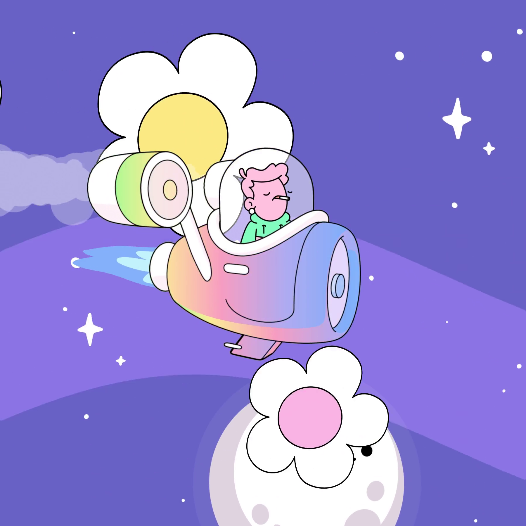 The Doodles Founders - Space Doodles - Space Doodle #9819 - NFT # 9819