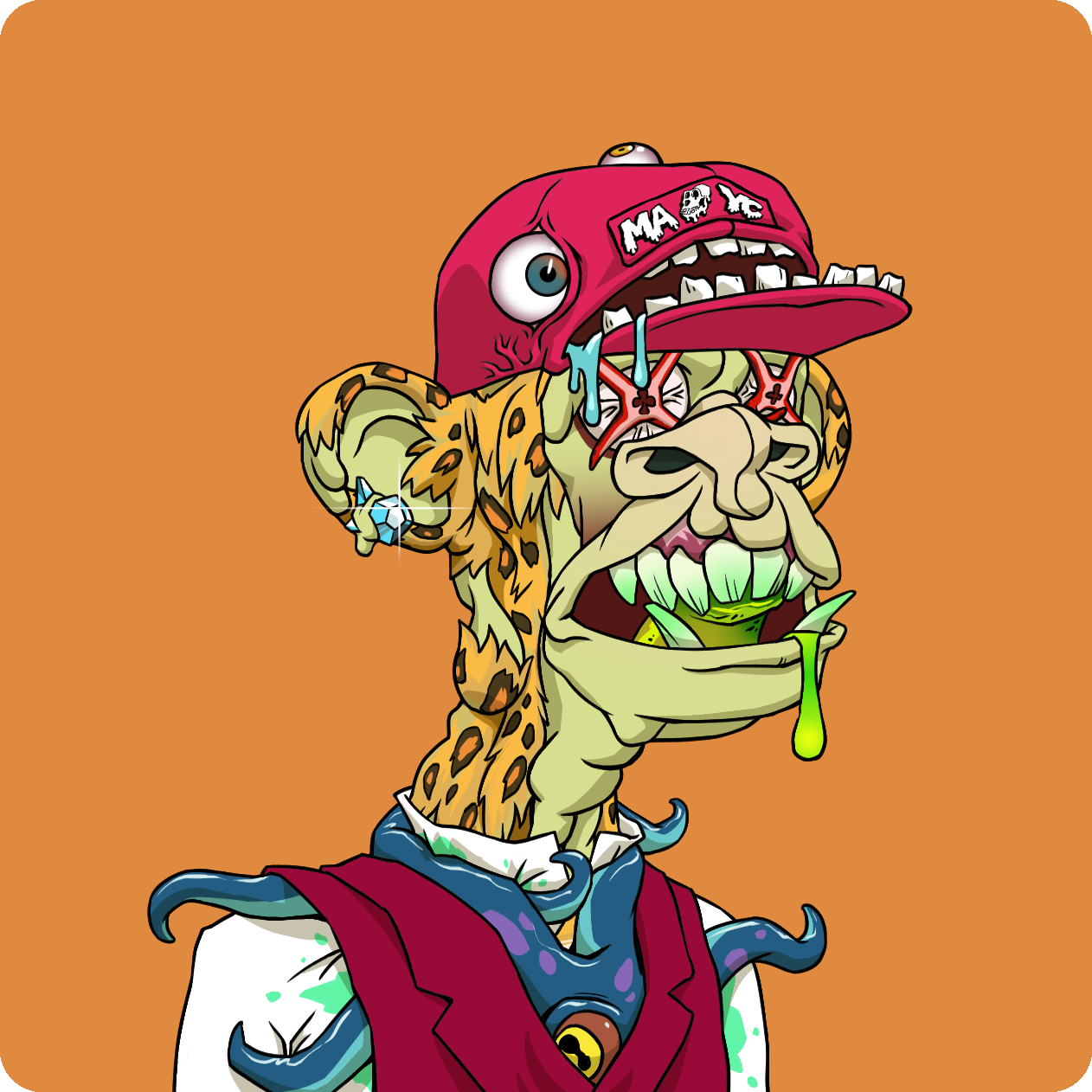 Yuga Labs - Mutant Ape Yacht Club - NFT # 2321