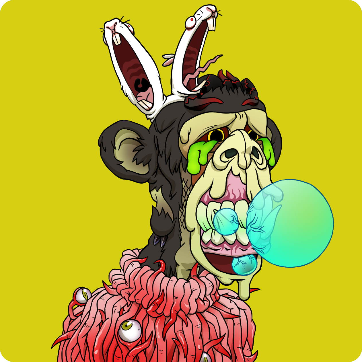 Yuga Labs - Mutant Ape Yacht Club - NFT # 9760