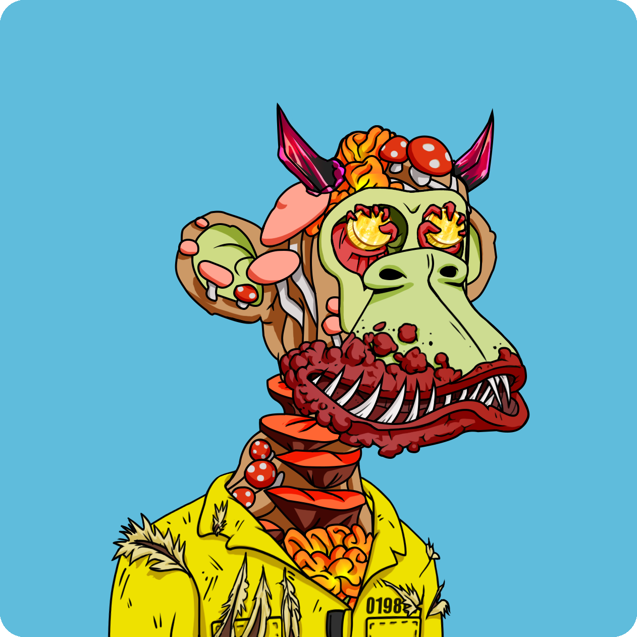 Yuga Labs - Mutant Ape Yacht Club - NFT # 16242