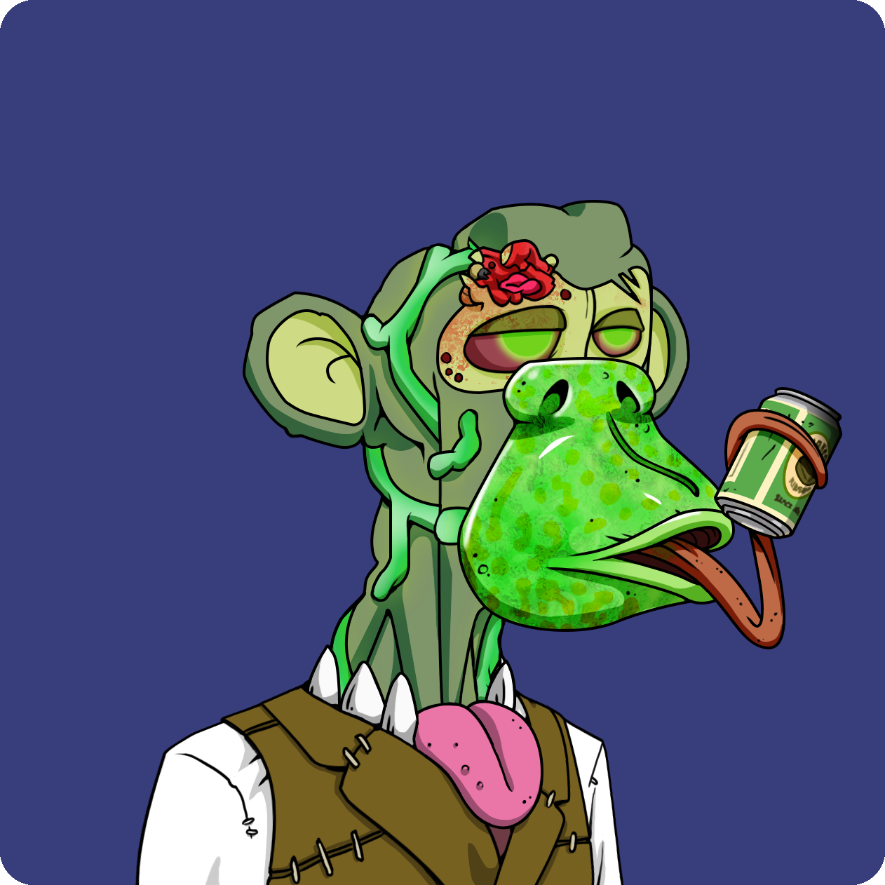 Yuga Labs - Mutant Ape Yacht Club - NFT # 25296