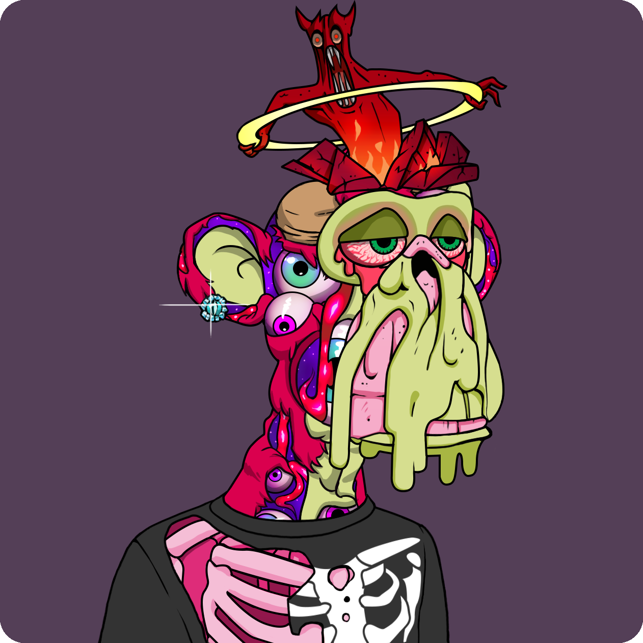 Yuga Labs - Mutant Ape Yacht Club - NFT # 9212