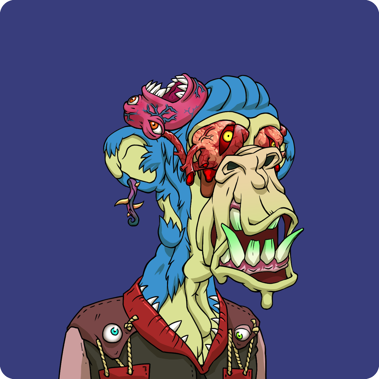 Yuga Labs - Mutant Ape Yacht Club - NFT # 18129