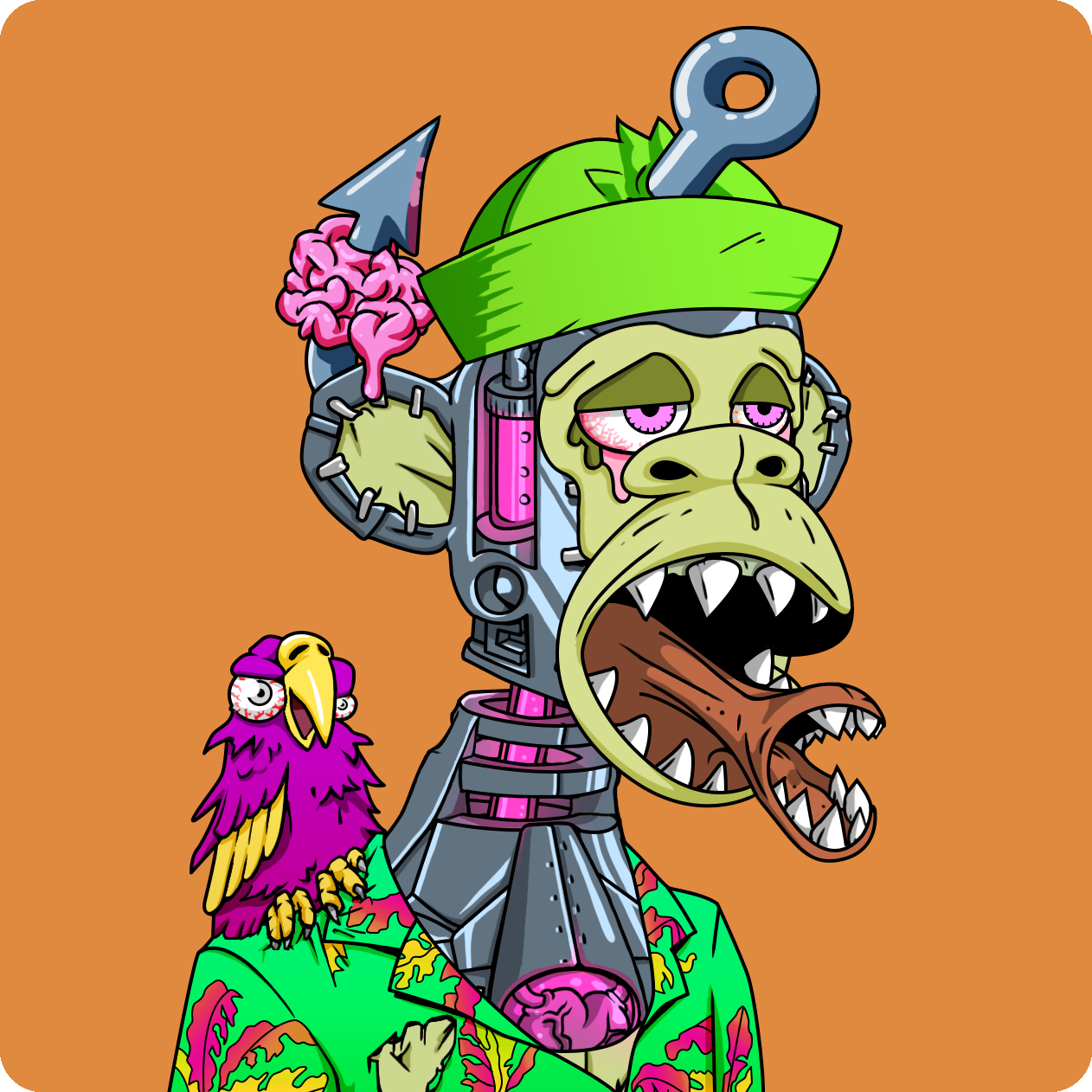 Yuga Labs - Mutant Ape Yacht Club - NFT # 26444