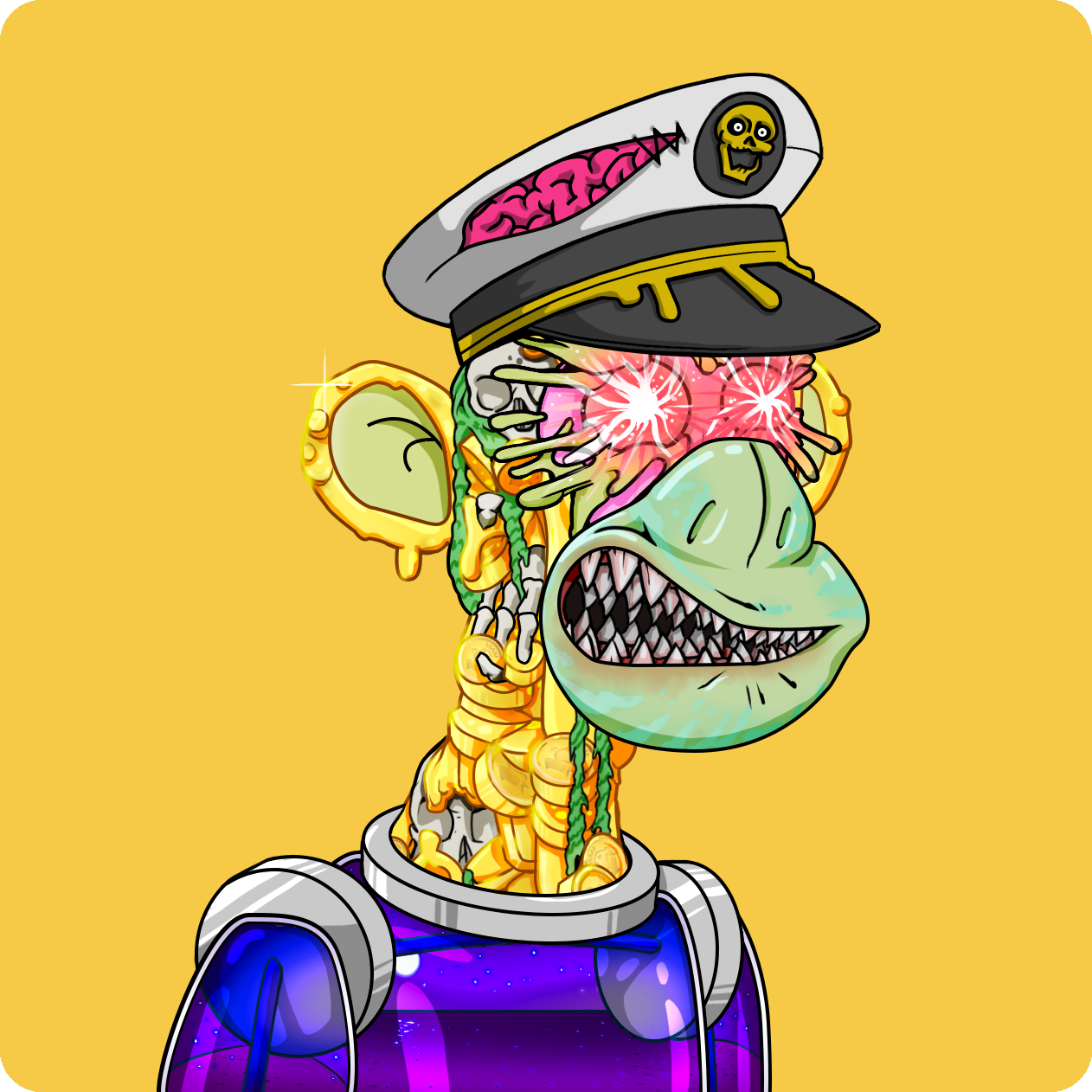 Yuga Labs - Mutant Ape Yacht Club - NFT # 17498