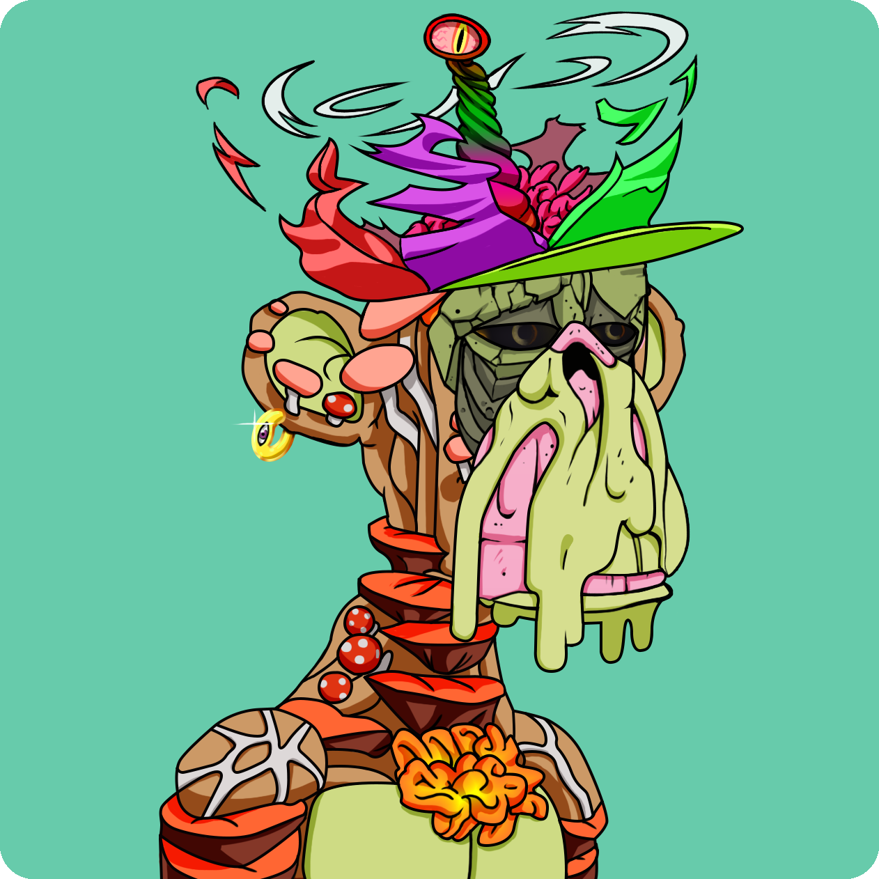 Yuga Labs - Mutant Ape Yacht Club - NFT # 863