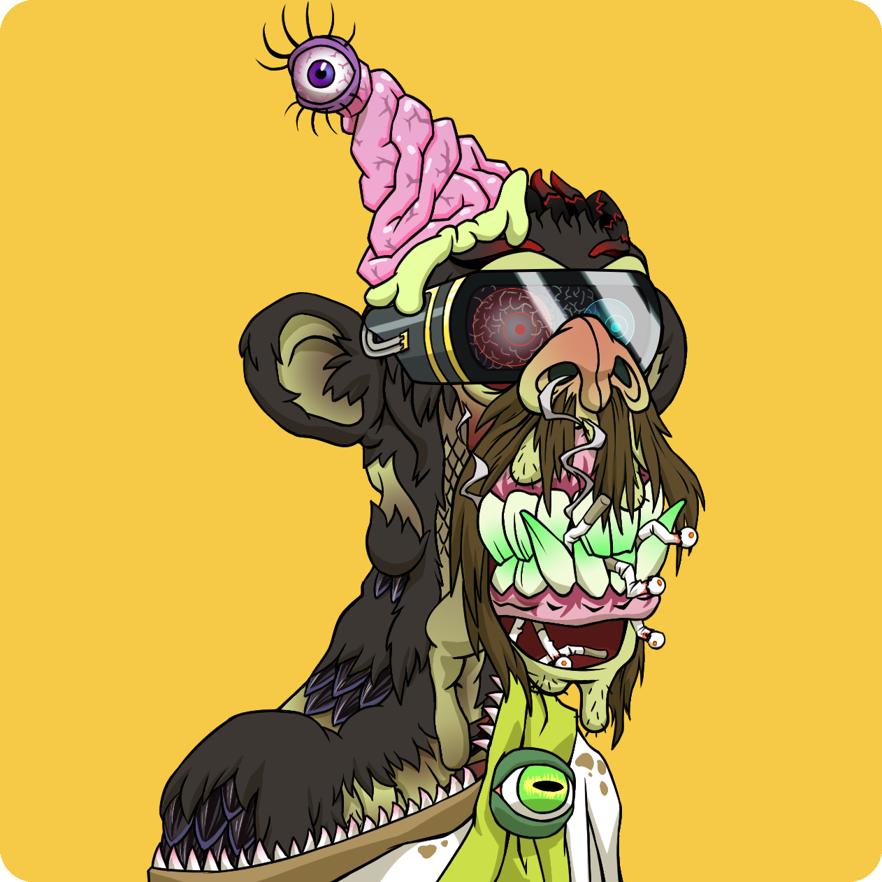 Yuga Labs - Mutant Ape Yacht Club - NFT # 13683