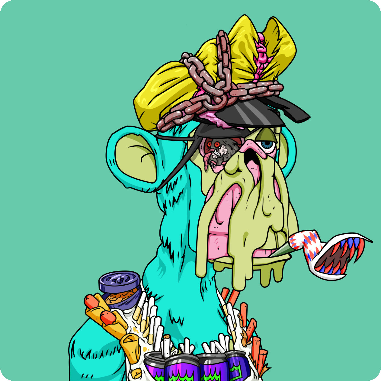 Yuga Labs - Mutant Ape Yacht Club - NFT # 28866