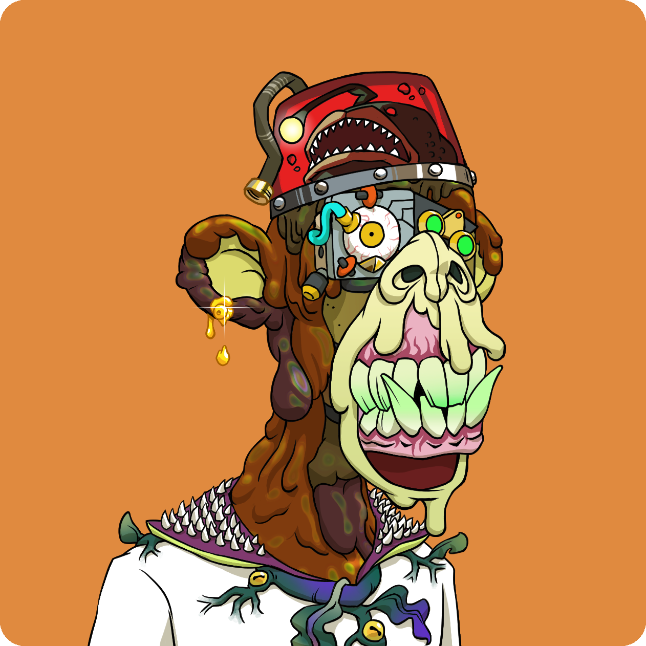 Yuga Labs - Mutant Ape Yacht Club - NFT # 132