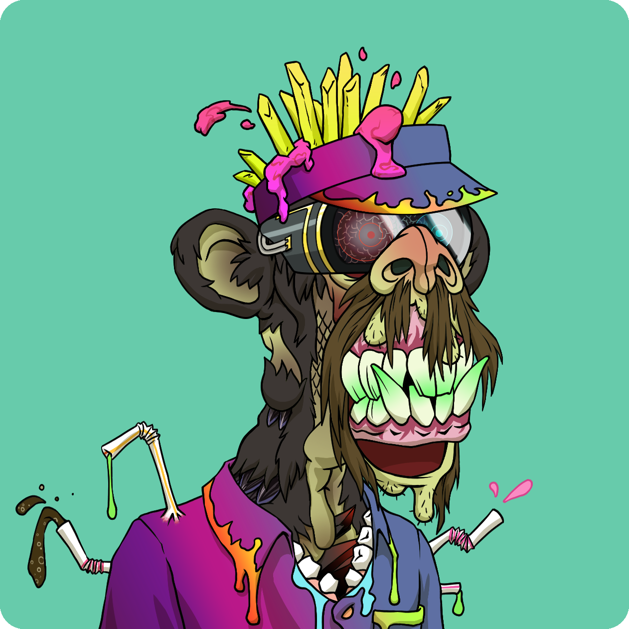 Yuga Labs - Mutant Ape Yacht Club - NFT # 1742