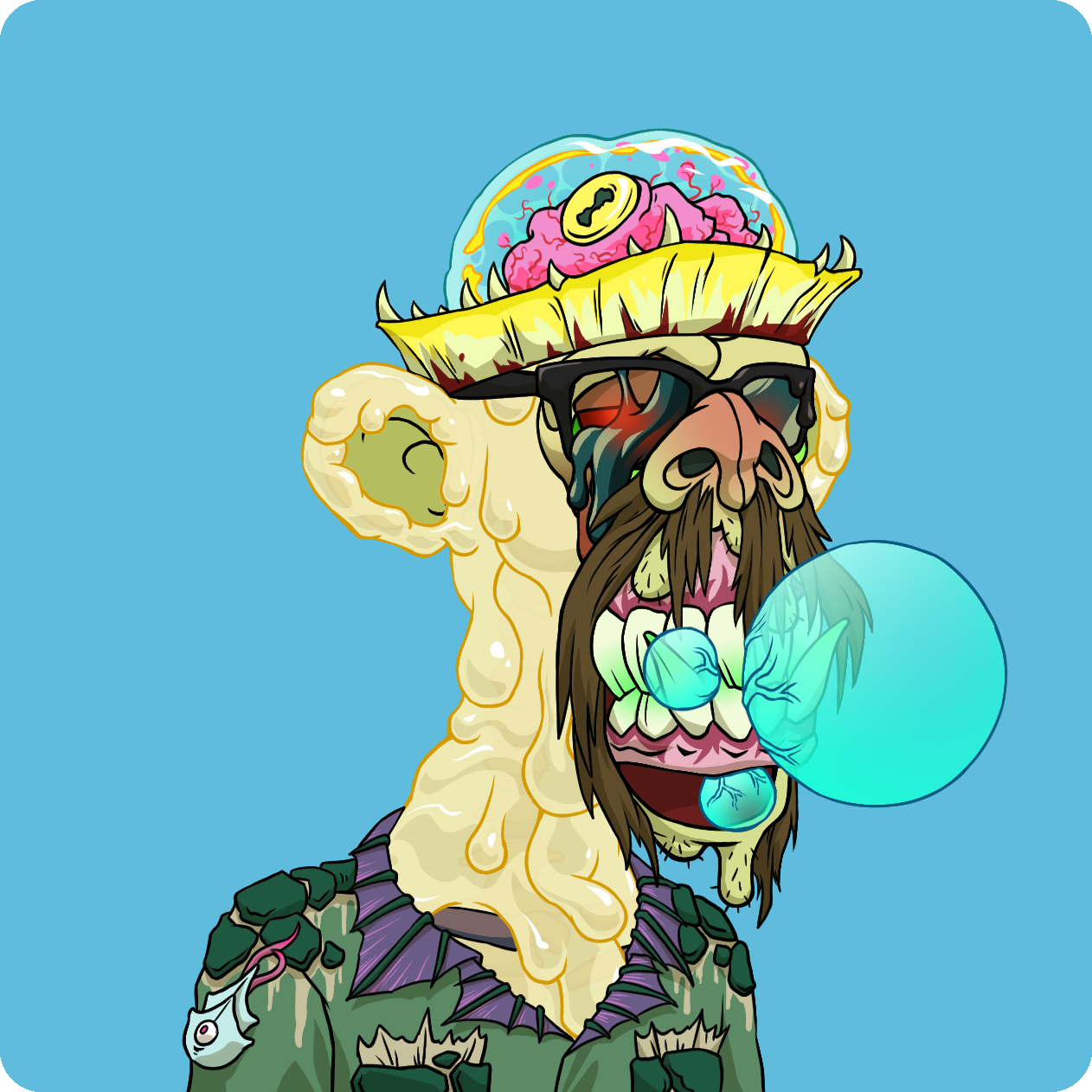 Yuga Labs - Mutant Ape Yacht Club - NFT # 10871