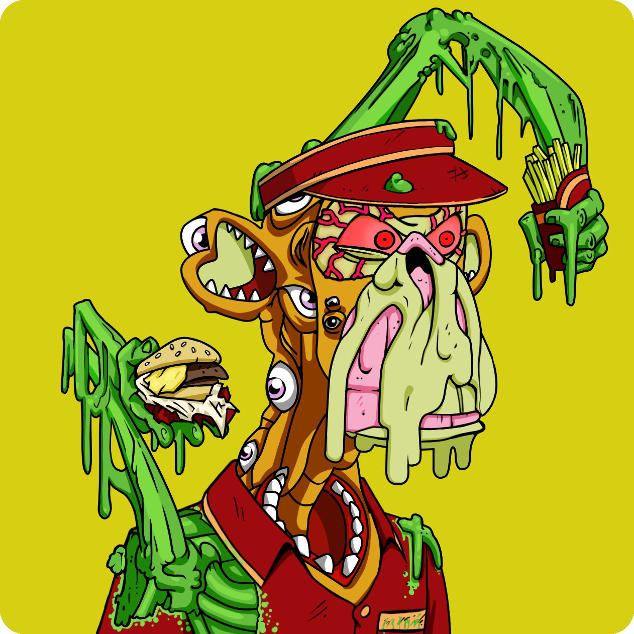 Yuga Labs - Mutant Ape Yacht Club - NFT # 4572