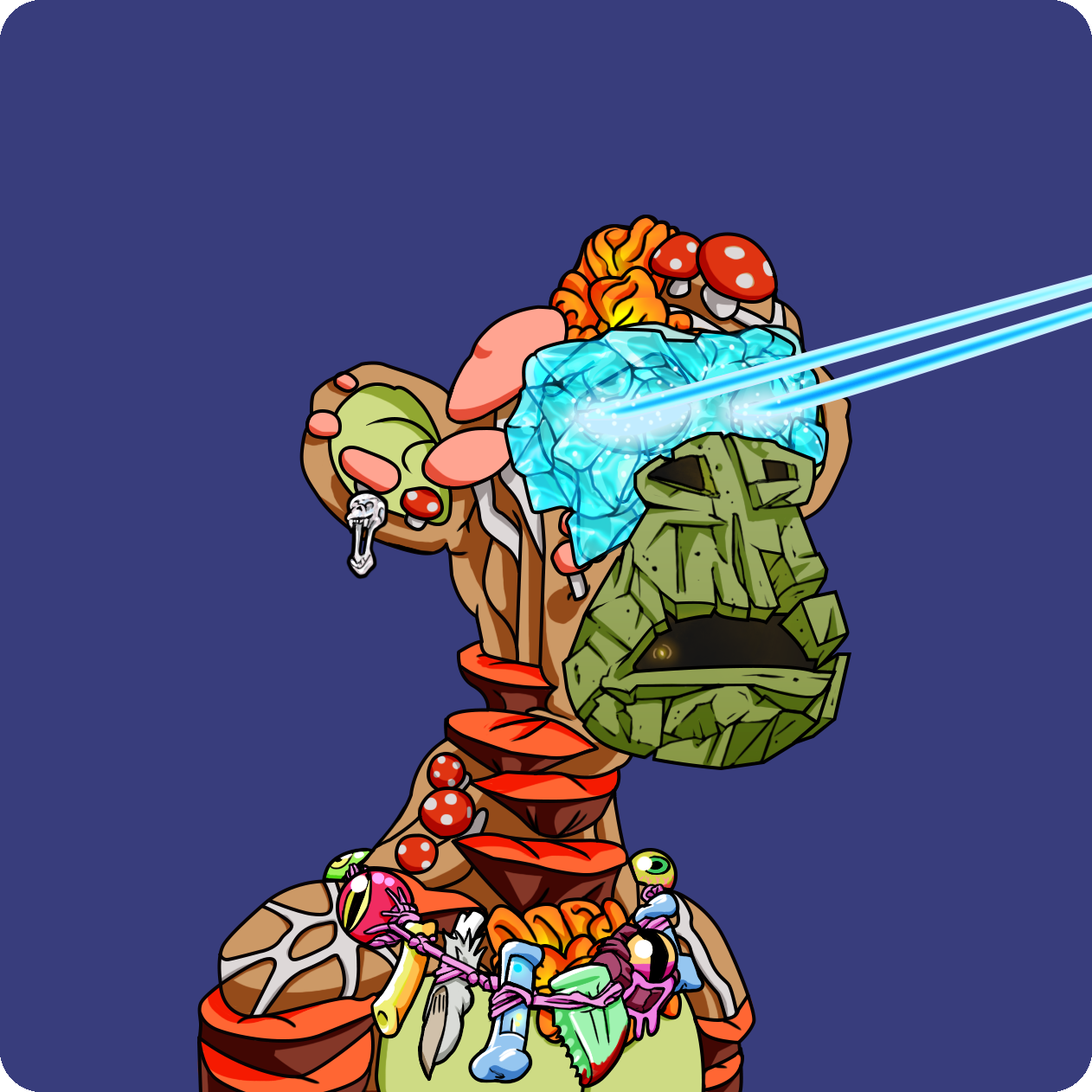 Yuga Labs - Mutant Ape Yacht Club - NFT # 23552