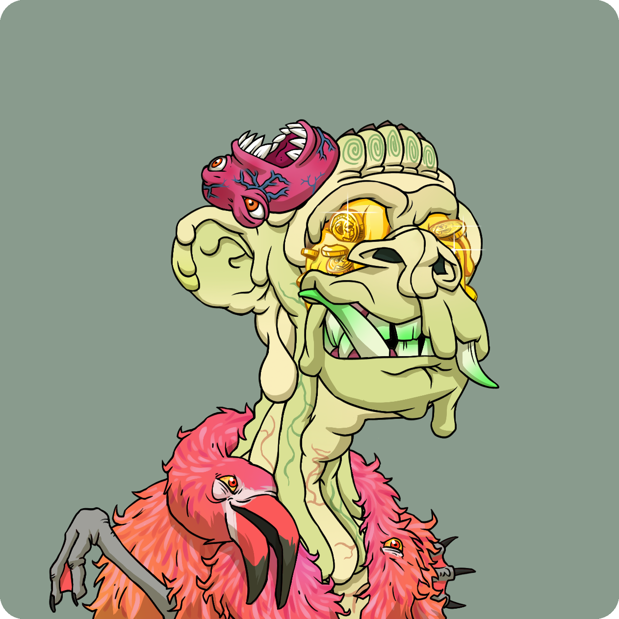 Yuga Labs - Mutant Ape Yacht Club - NFT # 13055