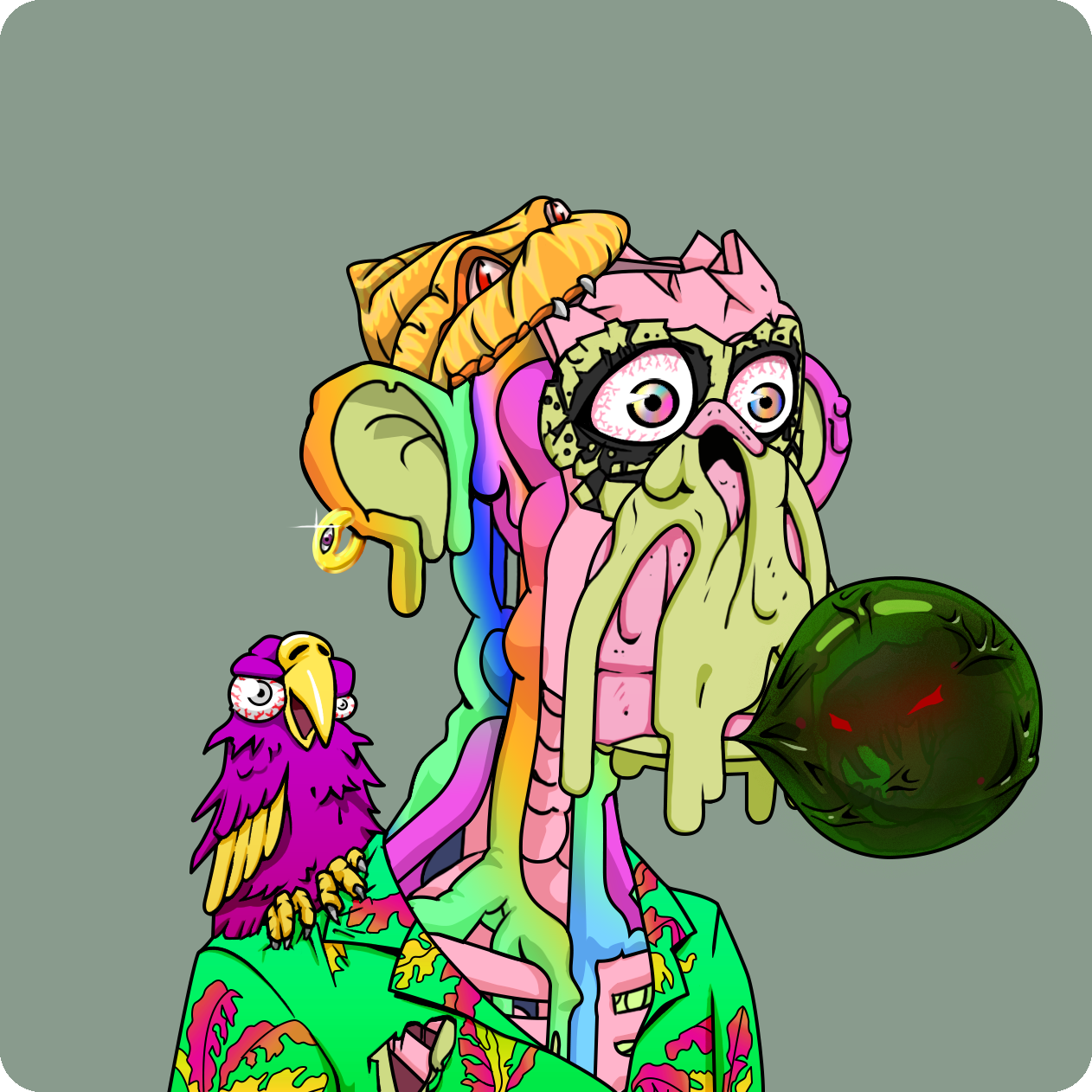 Yuga Labs - Mutant Ape Yacht Club - NFT # 14260