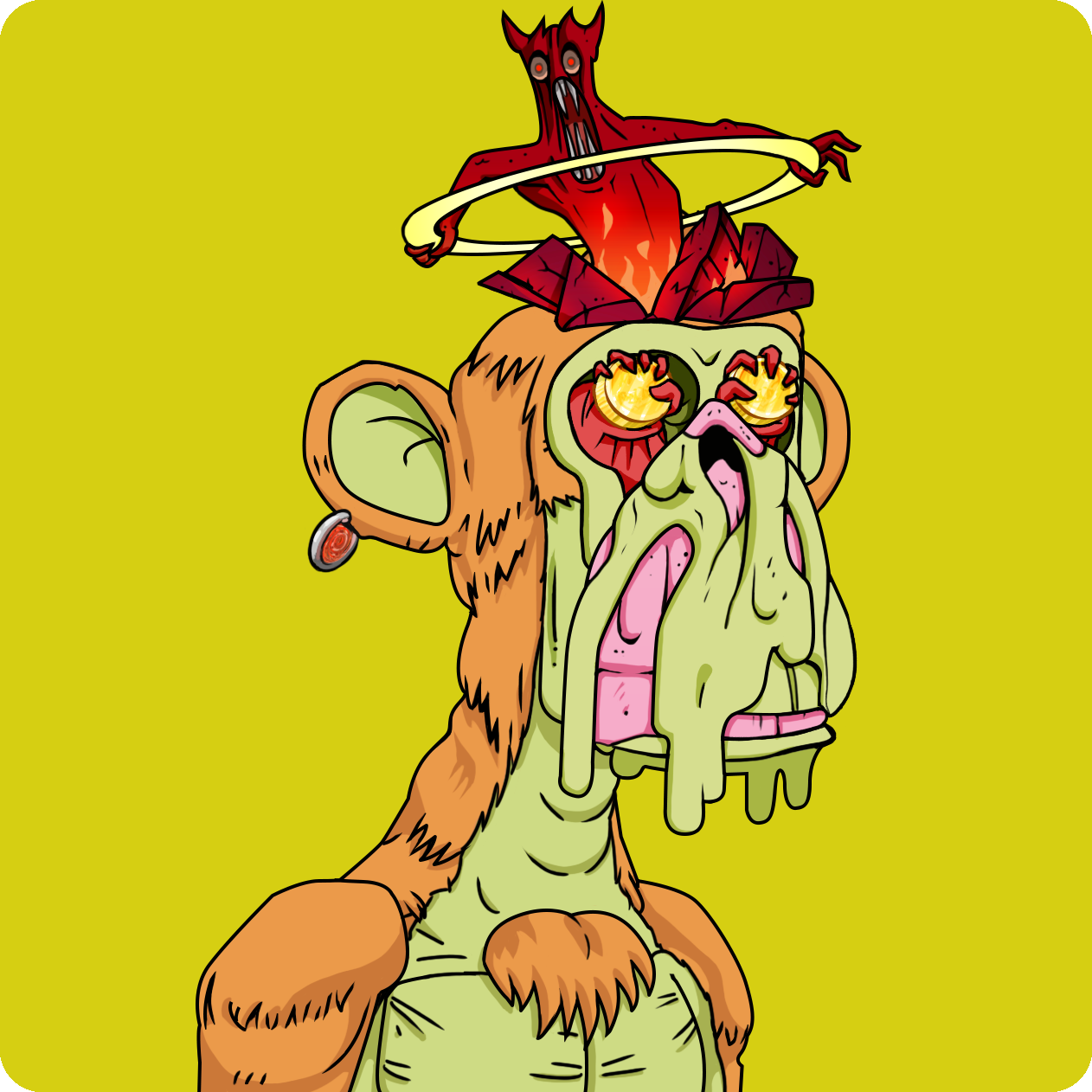 Yuga Labs - Mutant Ape Yacht Club - NFT # 5449